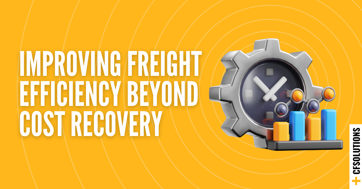 Freight Efficiency: Optimising Beyond Cost Recovery