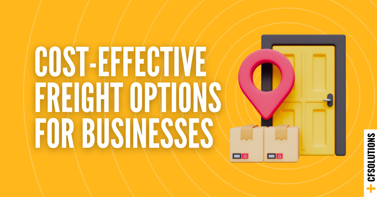 Cheapest Freight Australia | Cost-Effective Freight Solutions