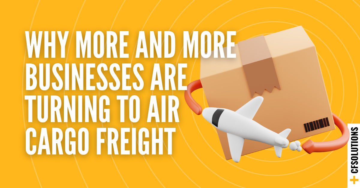 When Speed Matters Why More Australian Businesses Are Turning to Air Freight